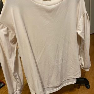 Velvet long sleeve top